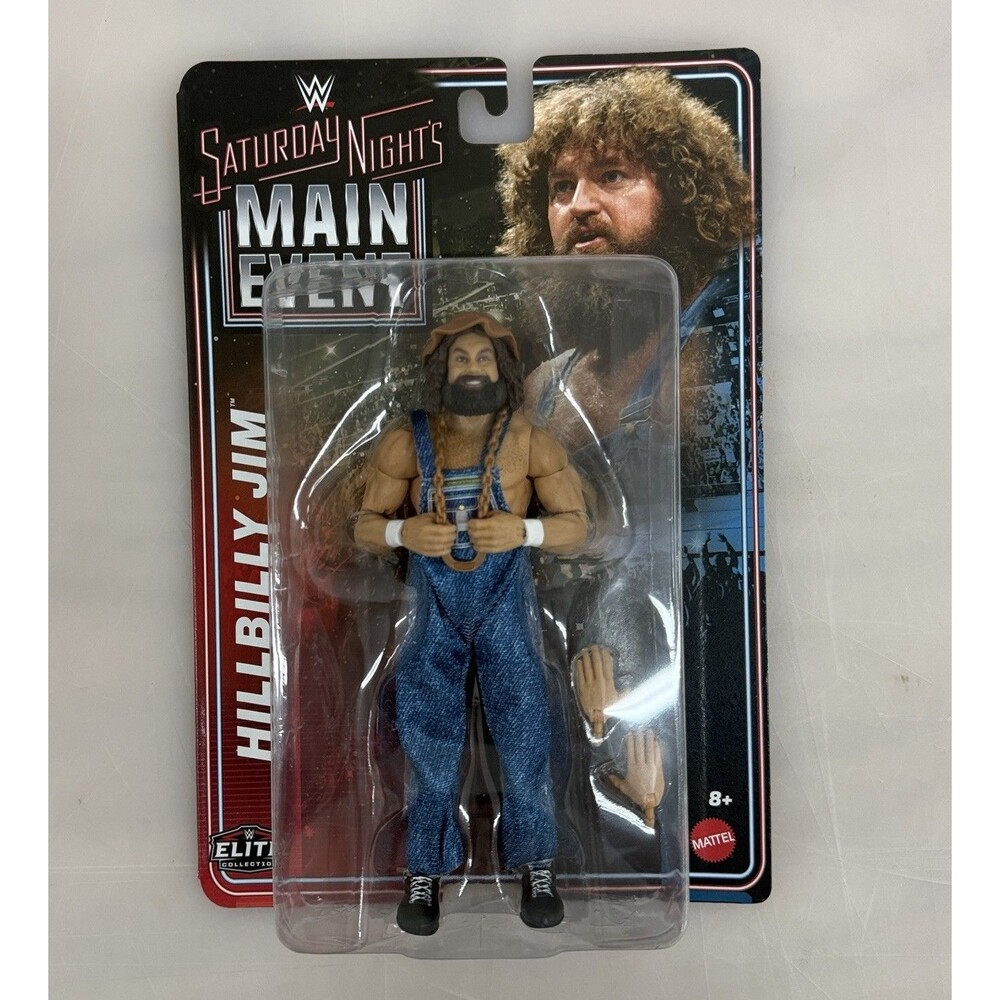 2026 Mattel WWE WALMART EXCLUSIVE SNME Hillbilly Jim Action Figure NIB IN HAND